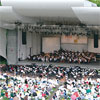 夏はPMFで野外演奏会に出演（写真提供 PMF組織委員会）