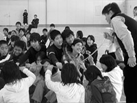 日新小学校ワークショップ
